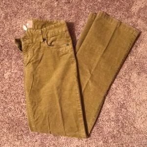 J. Crew bootcut cords
